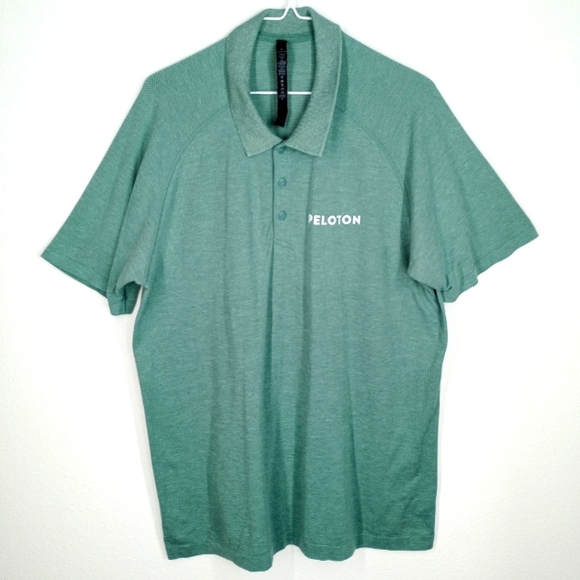 Lululemon Peloton Polo Shirt Mens Size XL - Picture 1 of 8